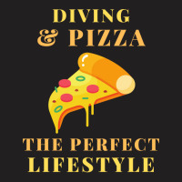 Diving And Pizza Lifestyle Travel T-shirt | Artistshot