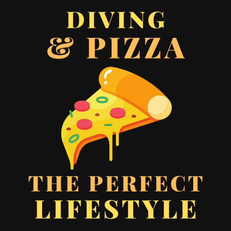 Diving And Pizza Lifestyle Travel Graphic T-shirt | Artistshot