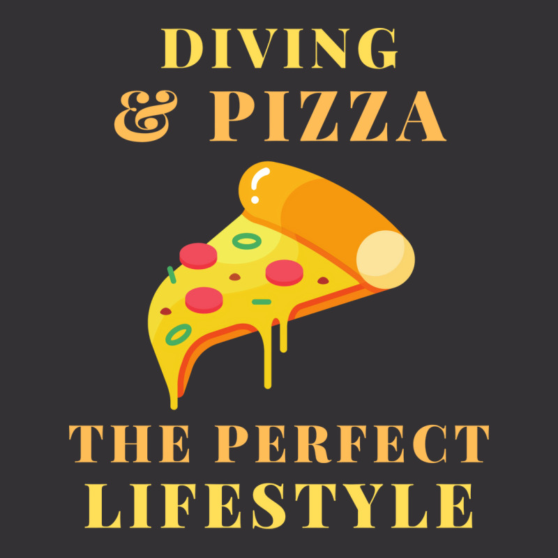 Diving And Pizza Lifestyle Travel Vintage Short | Artistshot