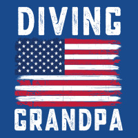 Diving Grandpa American Flag July 4th Hippie Tank Top | Artistshot