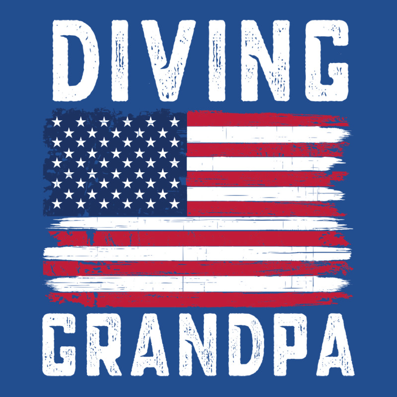 Diving Grandpa American Flag July 4th Hippie Crewneck Sweatshirt | Artistshot