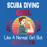 Scuba Diving Girl Like A Normal Girl But Cooler Sc Pocket T-shirt | Artistshot