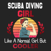 Scuba Diving Girl Like A Normal Girl But Cooler Sc 3/4 Sleeve Shirt | Artistshot