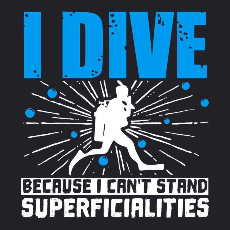 Scuba Diving I Dive Because I Cant Stand Superfici Unisex Sherpa-lined Denim Jacket | Artistshot