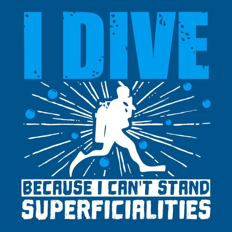 Scuba Diving I Dive Because I Cant Stand Superfici Classic T-shirt | Artistshot