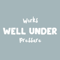 Works Well Under Pressure Humor Unisex Sherpa-lined Denim Jacket | Artistshot