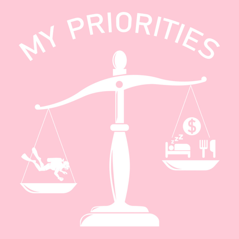 My Priorities Diving Tips The Scale Green Graphic T-shirt | Artistshot