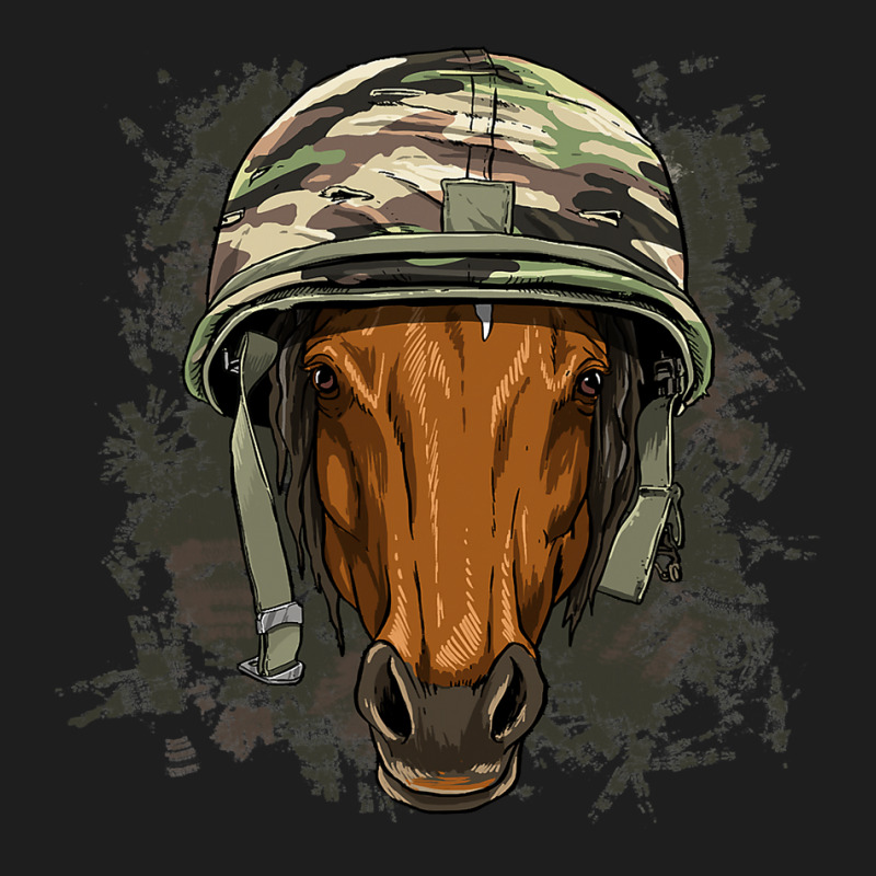 Horse Soldier Veteran Army Horse Farm Animal Lover Classic T-shirt | Artistshot