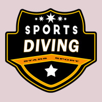 Sports Diving Girl Ladies Fitted T-shirt | Artistshot