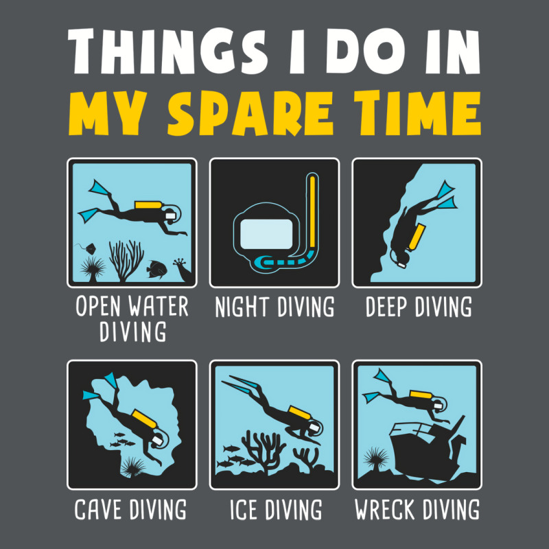 Things I Do In My Spare Time Scuba Diving Diver Lo Long Sleeve Shirts by tanuskrego | Artistshot