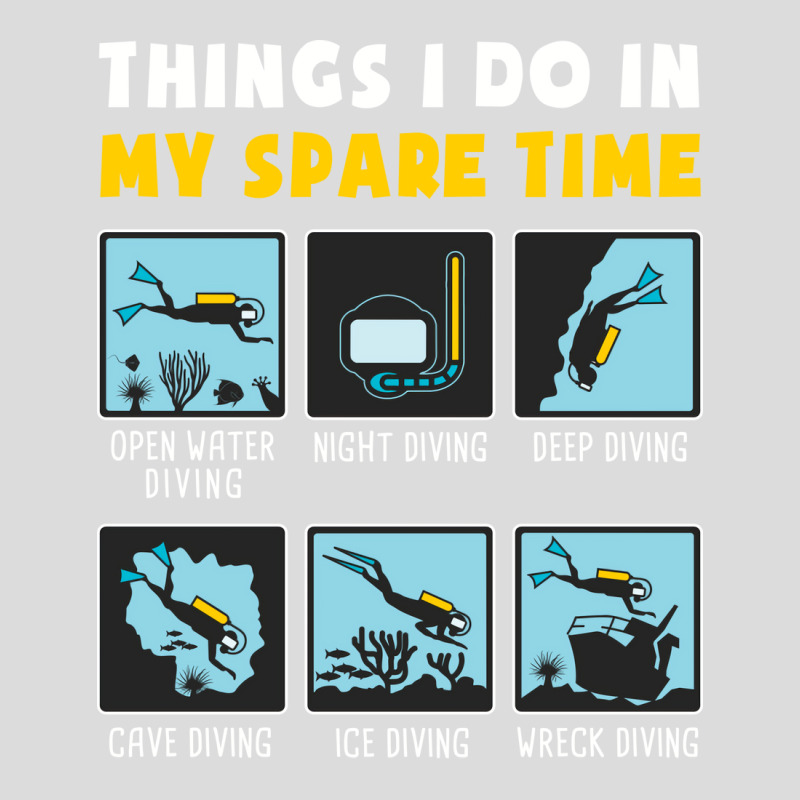 Things I Do In My Spare Time Scuba Diving Diver Lo Men's Polo Shirt by tanuskrego | Artistshot