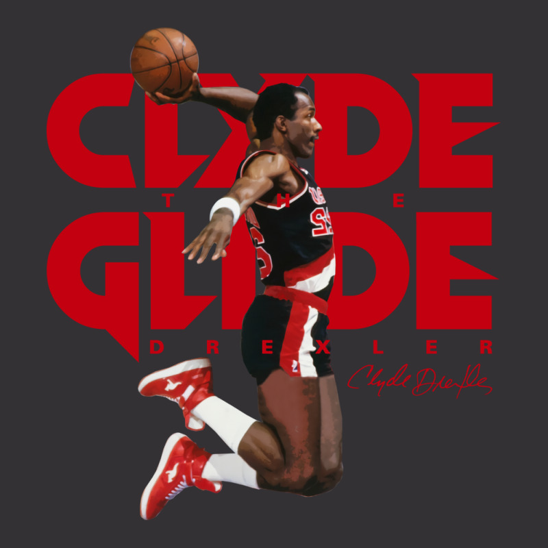 Clyde Drexler Vintage Hoodie by megannukunug | Artistshot