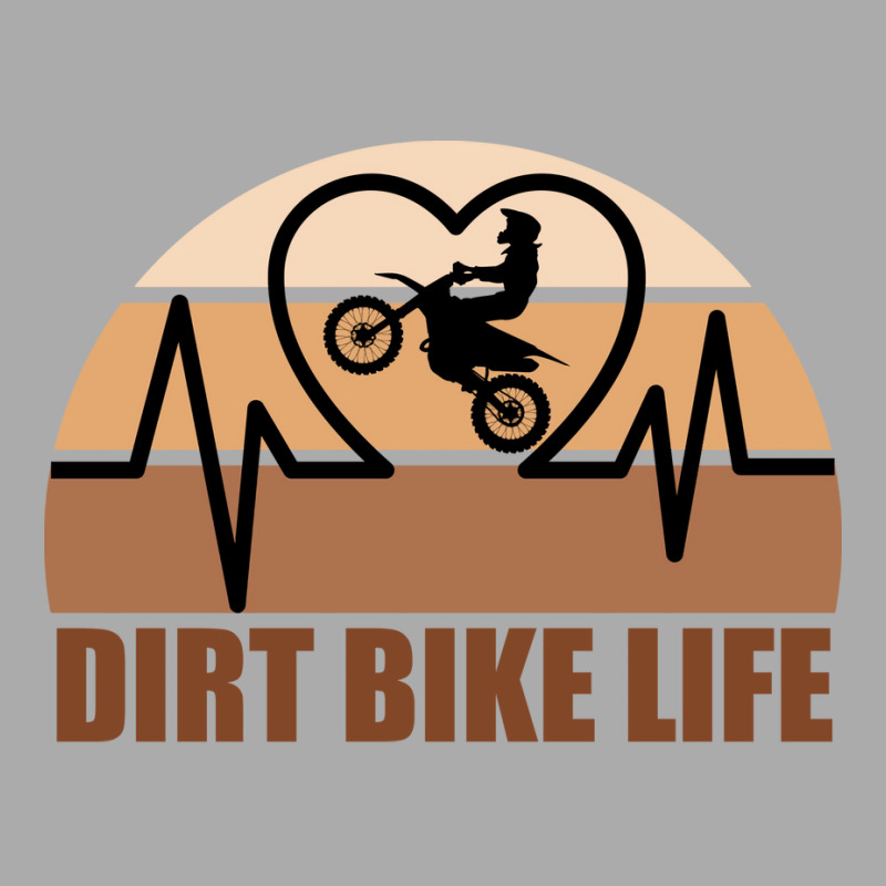 Dirt Bike Heartbeat Stars T-shirt | Artistshot