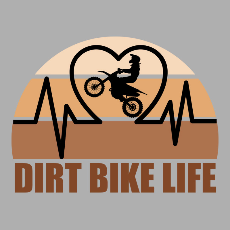 Dirt Bike Heartbeat Stars Exclusive T-shirt | Artistshot