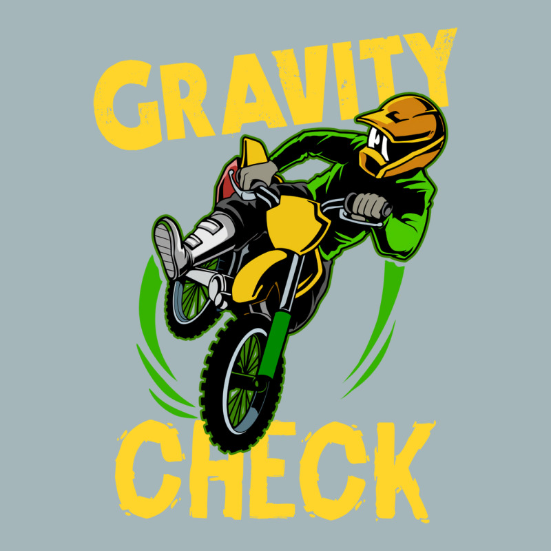 Funny Dirt Bike Out Motocross Gift Gravity Check D Unisex Sherpa-Lined Denim Jacket by wardhomugbed | Artistshot