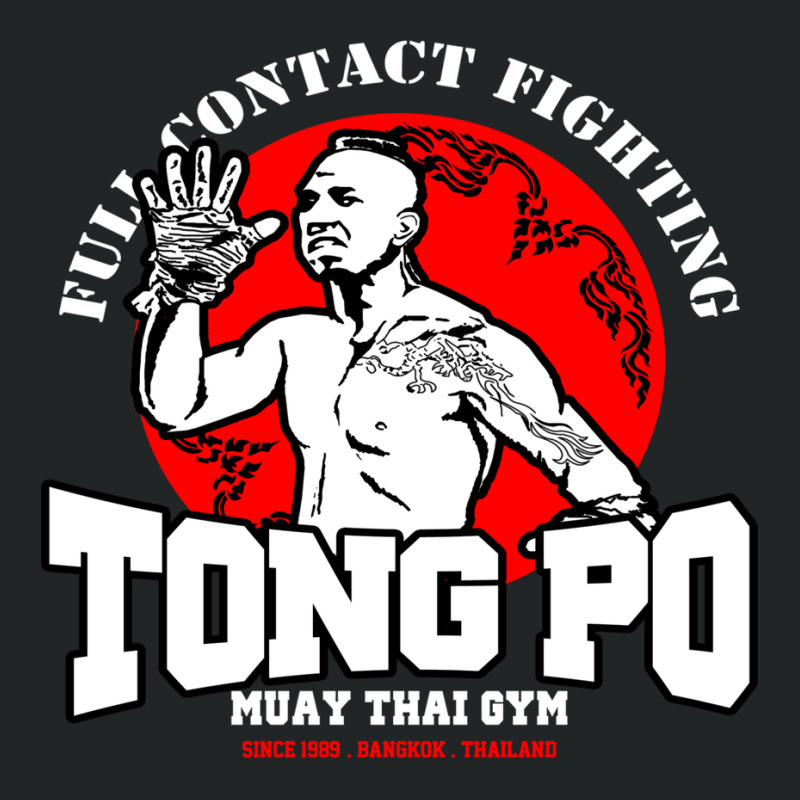 New Tong Po Muay Thai Fighter Villain Kickboxer Va Duffel Bag By