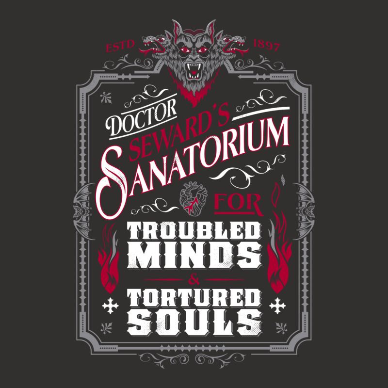 Dr Seward's Sanatorium   Dracula   Vintage Victori Champion Hoodie | Artistshot