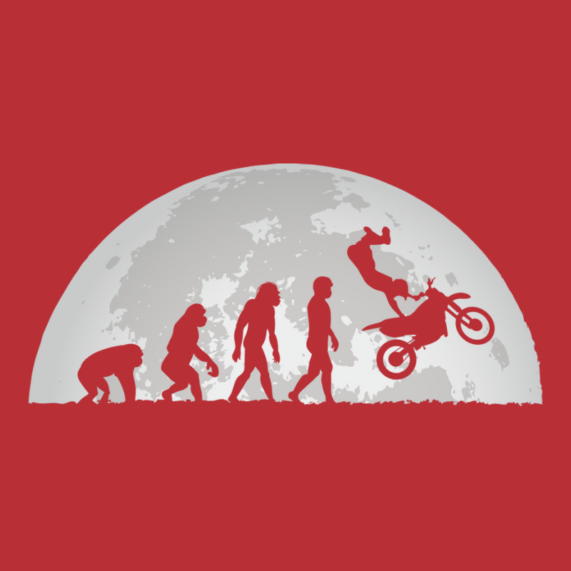 Motocross Evolution Moon Girl T-shirt | Artistshot