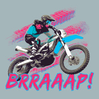 Brraaap Funny Dirt Bike Motocross Graphic Boys Kid Unisex Sherpa-lined Denim Jacket | Artistshot