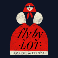 Fly By Lot Polish Airline   Faded Vintage Style (1 Printed Hat | Artistshot