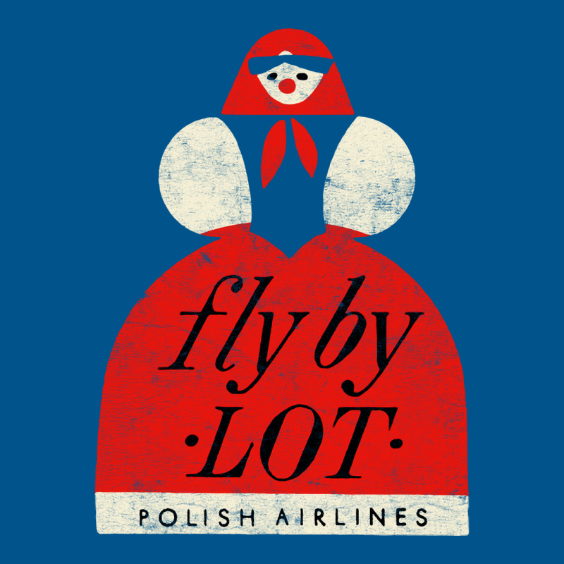 Fly By Lot Polish Airline   Faded Vintage Style (1 Classic T-shirt | Artistshot