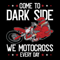 Come To The Dark Side We Motocross Every Day Dirt Fleece Short | Artistshot