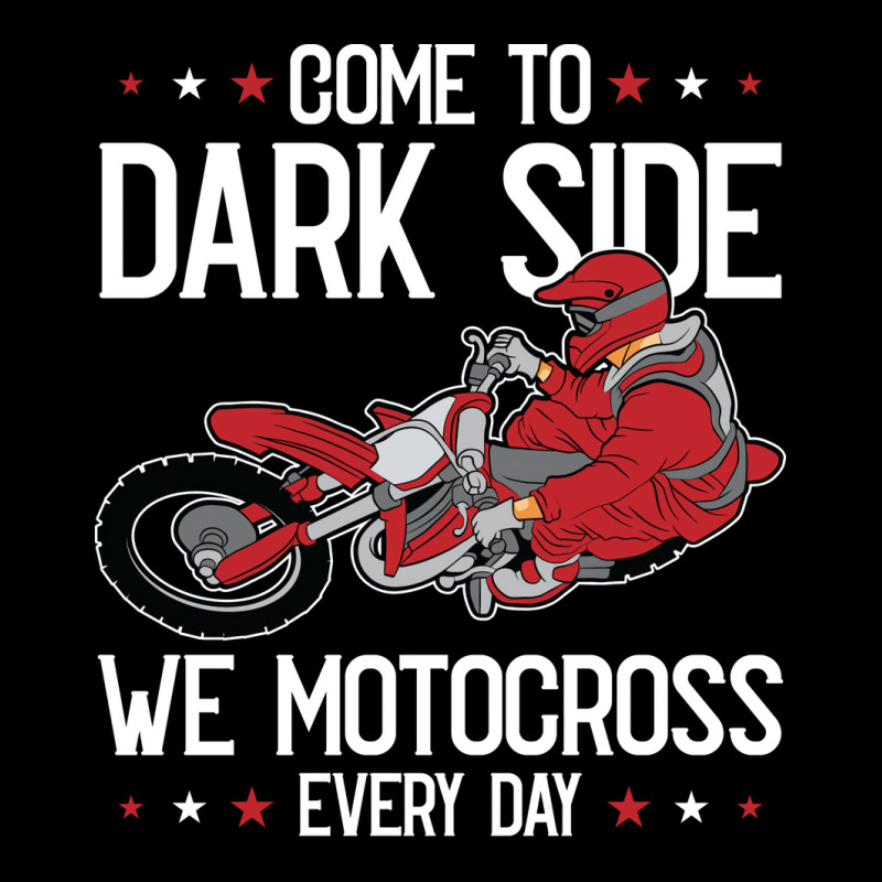 Come To The Dark Side We Motocross Every Day Dirt Fleece Short | Artistshot