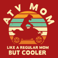 All Terrain Vehicles Funny Mom Retro Sunset Art Mi Adjustable Cap | Artistshot