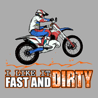 Fast And Dirty Funny Dirt Bike Mx Motocross Adult Men's T-shirt Pajama Set | Artistshot