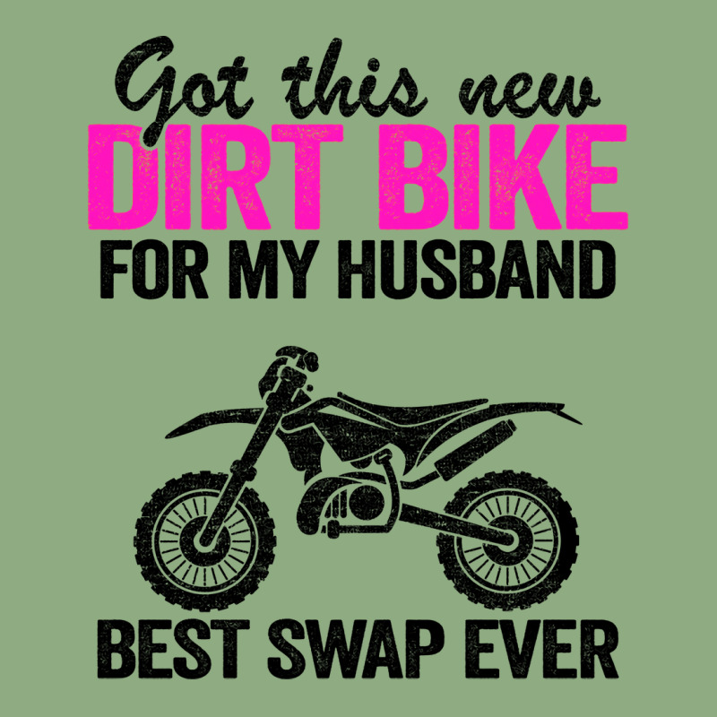 Got This New Dirt Bike For My Husband Best Swap Ev Portrait Canvas Print by amagaialdazx | Artistshot