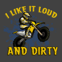 Motocross Dirt Bike Mx Track Racing I Like It Loud Vintage T-shirt | Artistshot