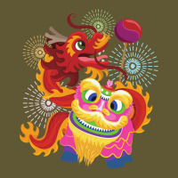 Lion And Dragon Dance Vintage Short | Artistshot