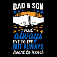 Dad Son Eye Heart Father Faustschlag Fathers Day B Pocket T-shirt | Artistshot