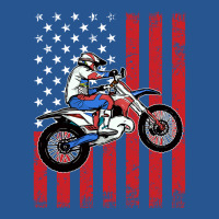 Patriotic Dirt Bike Distressed American Flag Mx Mo Ladies Fitted T-shirt | Artistshot