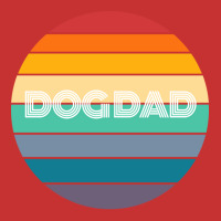 Rainbow Dog Dad Retro Vintage Love V-neck Tee | Artistshot