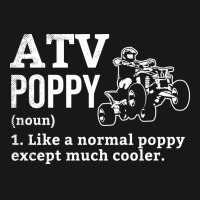 All Terrain Vehicles Poppy Funny Definition Theme Flannel Shirt | Artistshot