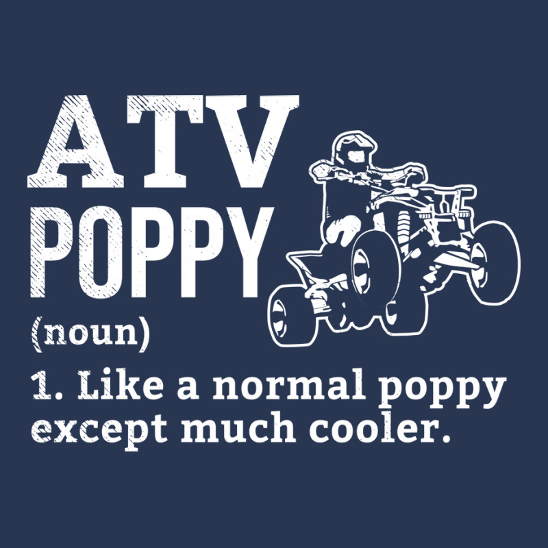 All Terrain Vehicles Poppy Funny Definition Theme Men Denim Jacket | Artistshot