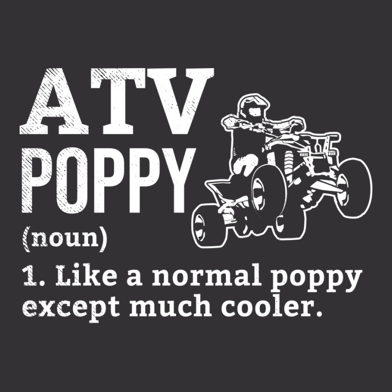 All Terrain Vehicles Poppy Funny Definition Theme Vintage Short | Artistshot