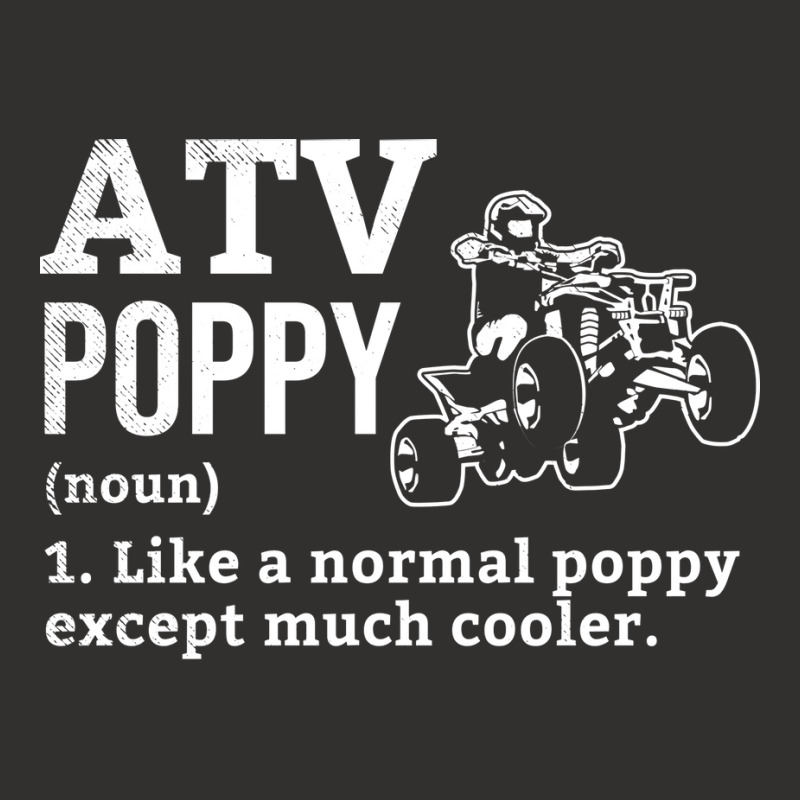 All Terrain Vehicles Poppy Funny Definition Theme Champion Hoodie | Artistshot