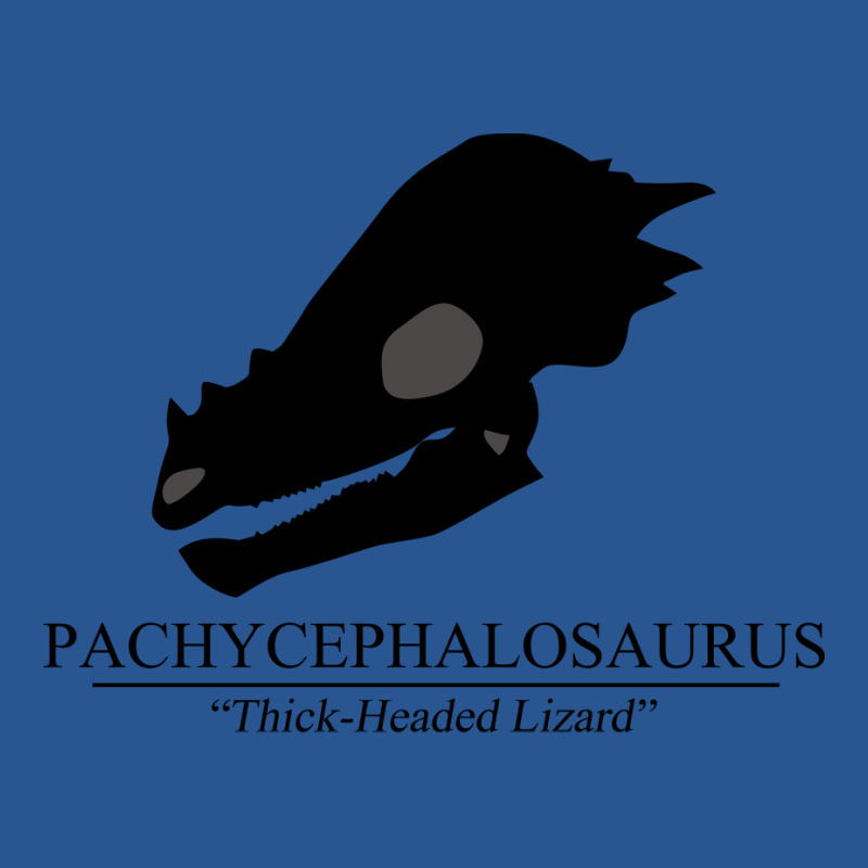 Pachycephalosaurus Skull Blue T-shirt | Artistshot