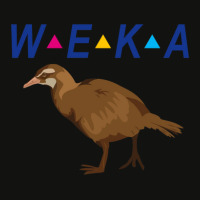 Weka Native New Zealand Bird Scorecard Crop Tee | Artistshot