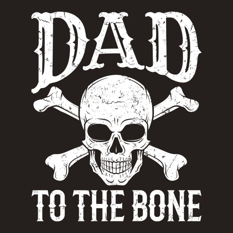 Dad  Dad To The Bone Yellow Tank Top | Artistshot