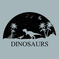 Dinosaurs Under The Stars 80s Unisex Sherpa-lined Denim Jacket | Artistshot