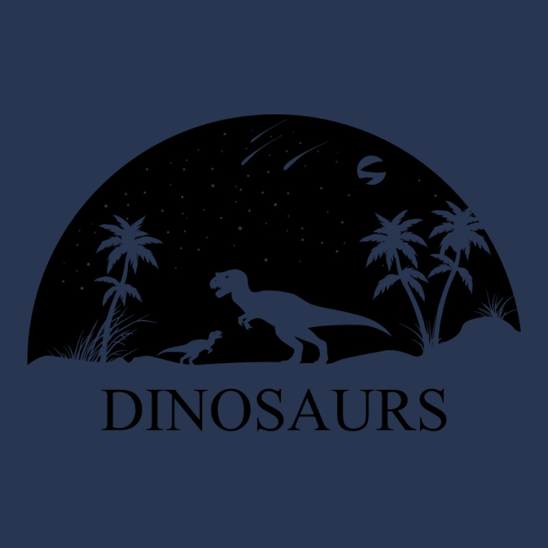 Dinosaurs Under The Stars 80s Men Denim Jacket | Artistshot