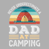 Funny Dad At Camping Fathers Day Gift Men Nature Ladies Fitted T-shirt | Artistshot