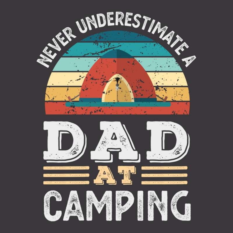 Funny Dad At Camping Fathers Day Gift Men Nature Ladies Curvy T-Shirt by tiegsugbomeh | Artistshot