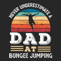 Funny Dad At Bungee Jumping Fathers Day Gift Men A Men's T-shirt Pajama Set | Artistshot