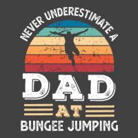 Funny Dad At Bungee Jumping Fathers Day Gift Men A Vintage T-shirt | Artistshot