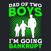 Fathers Day Dad Of Two Boys Im Going Bankrupt Dad Lightweight Hoodie | Artistshot