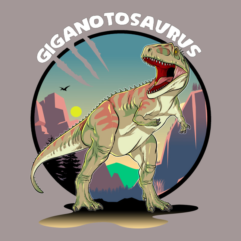 Giganotosaurus Dinosaur Design With Background Coo Vintage Short | Artistshot